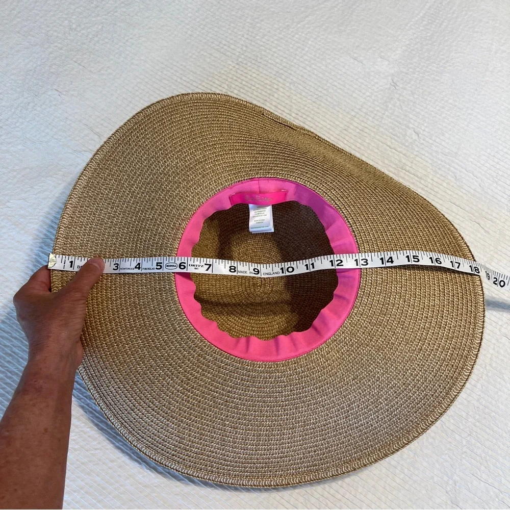 Lilly Pulitzer straw hat Journey to the Jungle